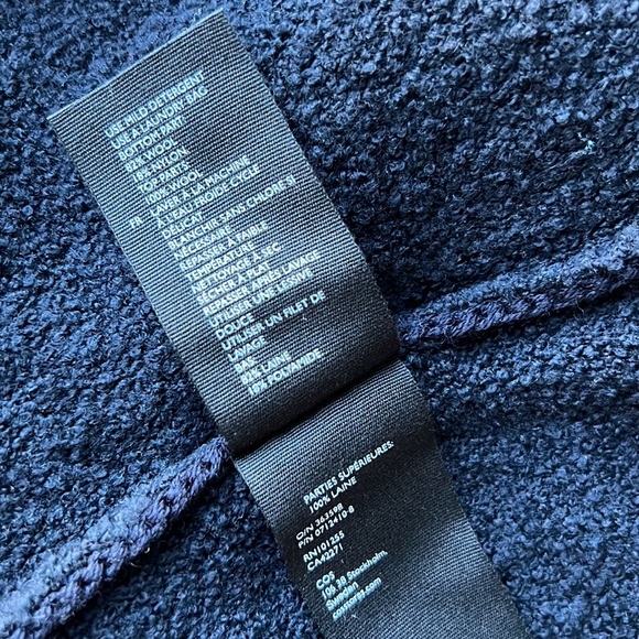 New COS Wool Knit Crewneck Long Sleeve Flared Midi Dress Size Small - Picture 8 of 9